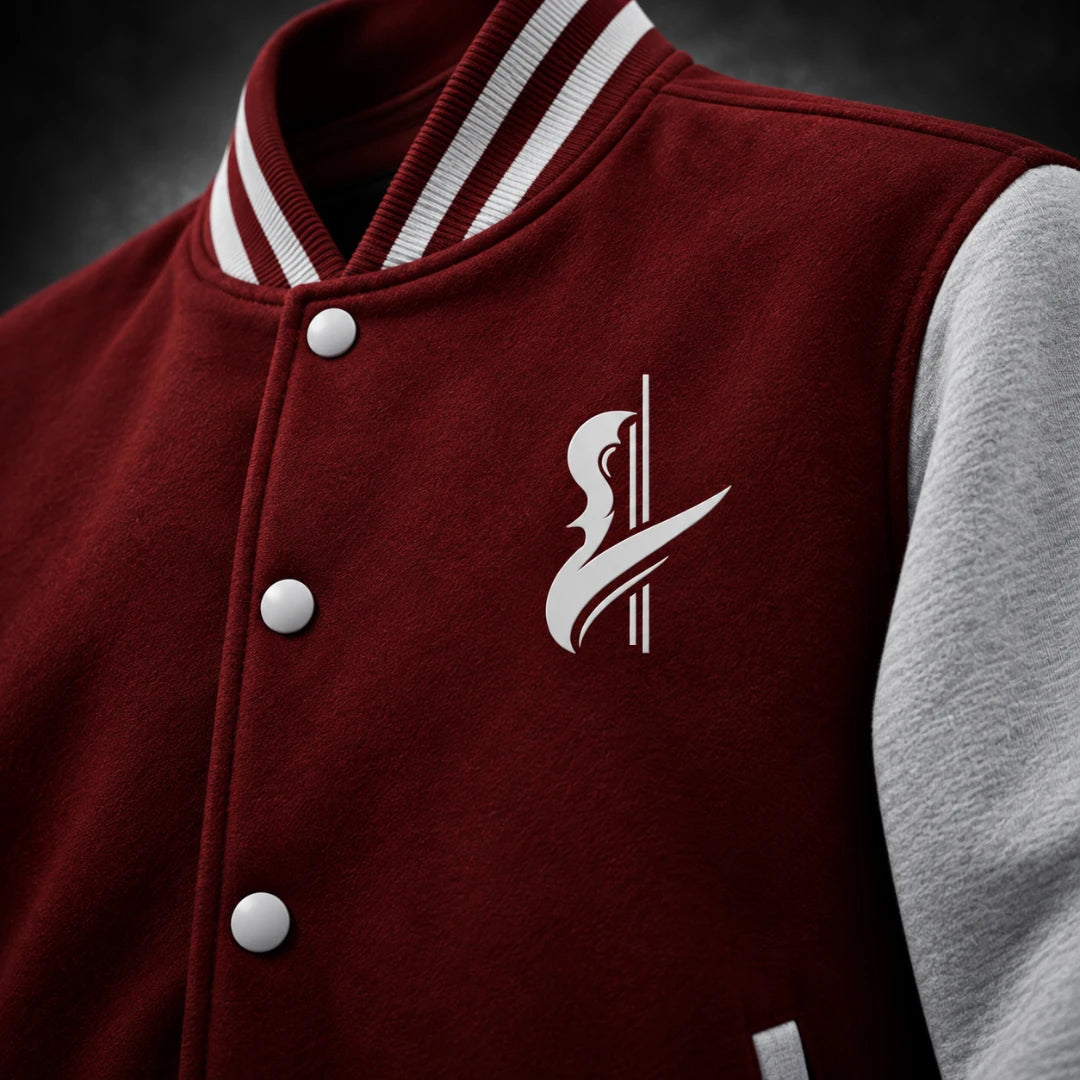 NINA SOFIE College Jacke – Burgundy