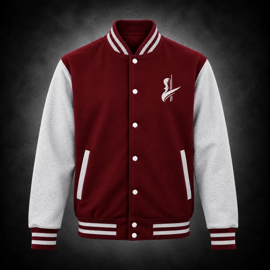 NINA SOFIE College Jacke – Burgundy