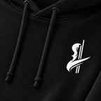 NINA SOFIE Hoodie – Black · Front Logo