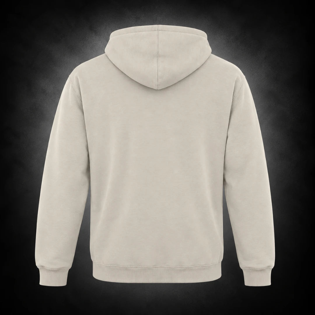 NINA SOFIE Hoodie – Sand · Front Logo